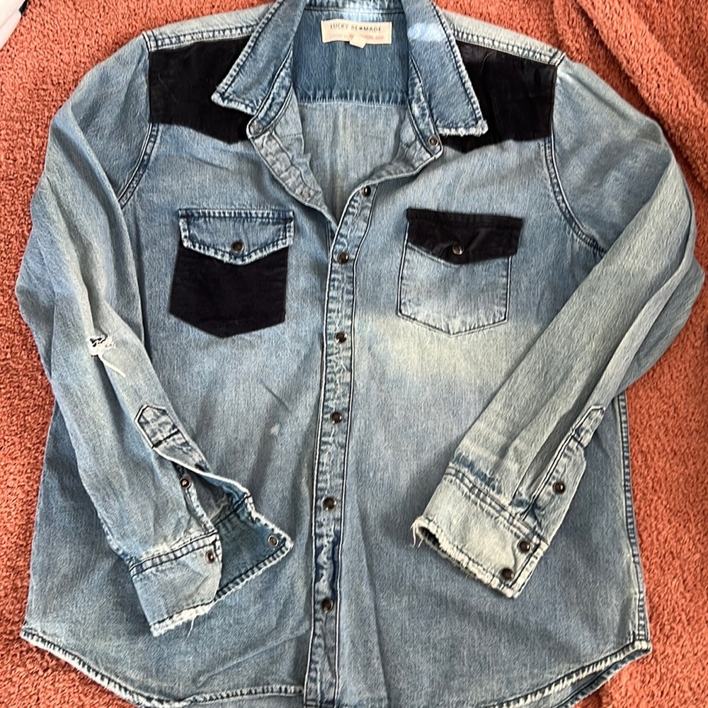 Lucky RE-Made denim shirt